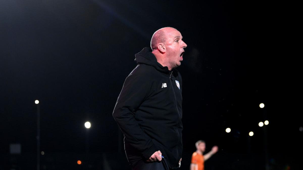 Chesterfield manager Paul Cook 